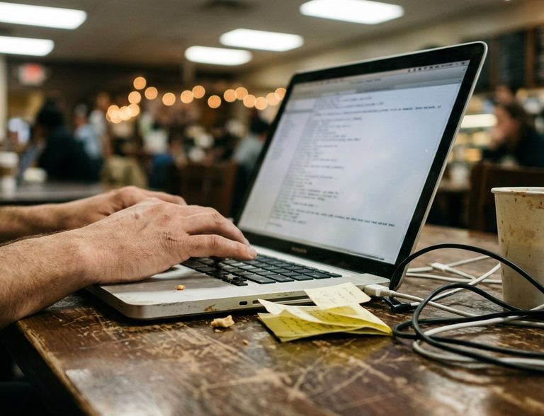 Field Coffee shop working environment